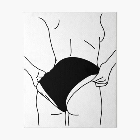 Take Off Panties Art Board Print for Sale by XxXxArt