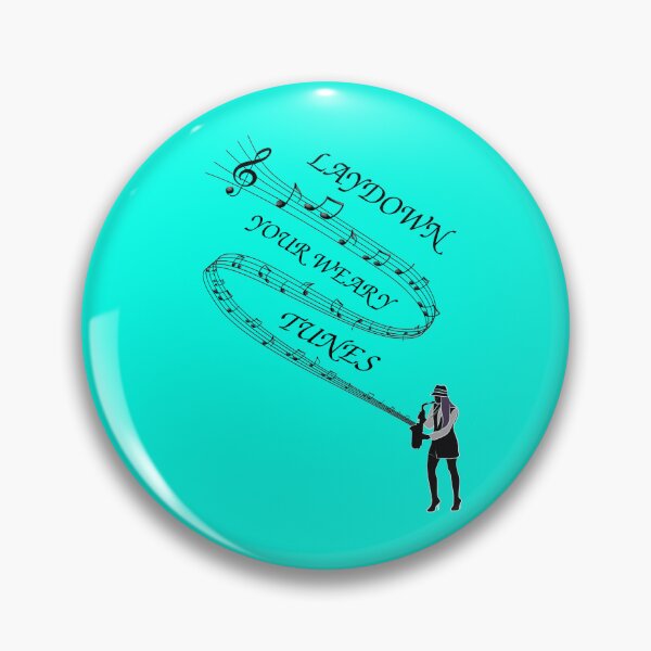 Item preview, Lay Down Your Weary Tunes Música Saxofón Stave Notes designed and sold by stuartsemporium.