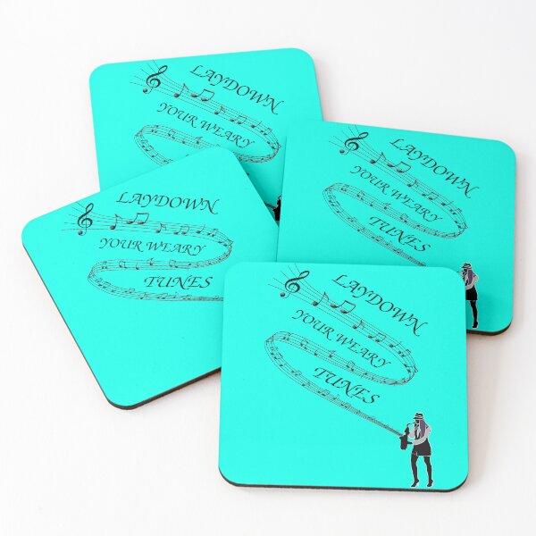 Item preview, Lay Down Your Weary Tunes Music Saxophone Stave Notes designed and sold by stuartsemporium.