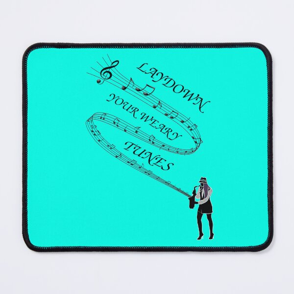 Item preview, Lay Down Your Weary Tunes Music Saxophone Stave Notes designed and sold by stuartsemporium.