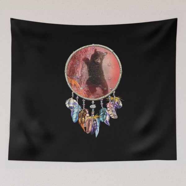 Item preview, Wolf, Bear and Dream Catcher designed and sold by david parry.