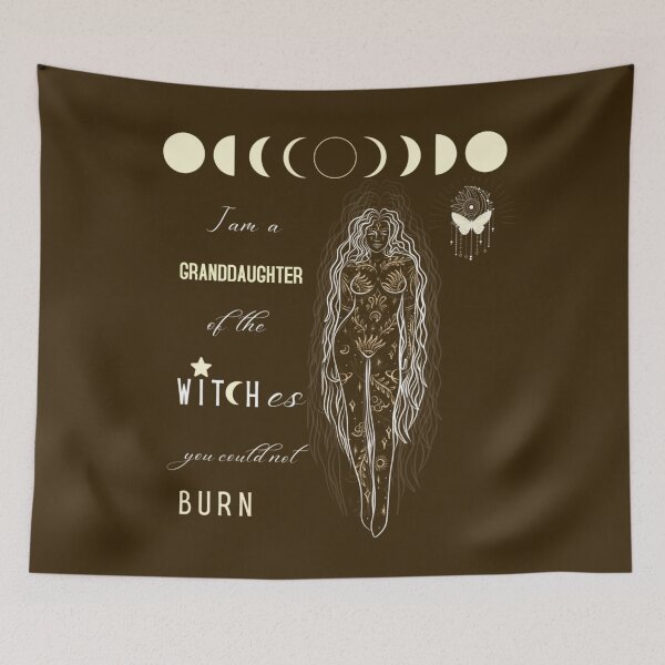 Item preview, Granddaughter Of The Witches designed and sold by Andjela Bakos.