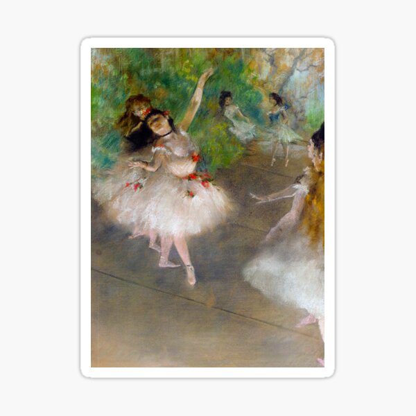 EDGAR DEGAS HD - Dancers Sticker
