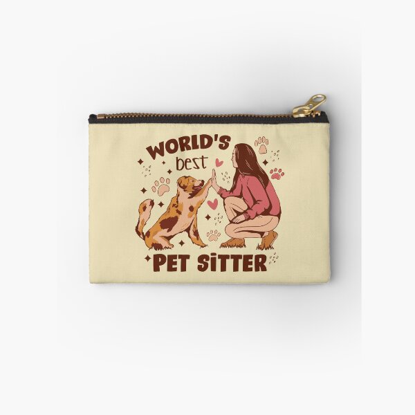 Item preview, World's Best Pet Sitter Dog Art designed and sold by MrEddie10.