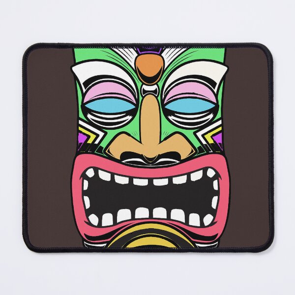 Item preview, Tiki Head, Totem Pole, Northwest Native Art, Polynesian Art, South Pacific, Samoa, Polynesian Mask designed and sold by Nostrathomas66.