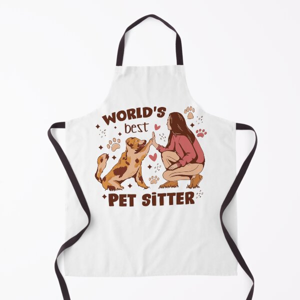 Item preview, World's Best Pet Sitter Dog Art designed and sold by MrEddie10.