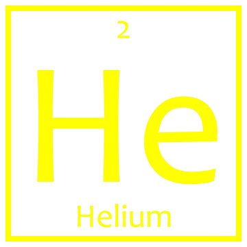 helium atomic symbol