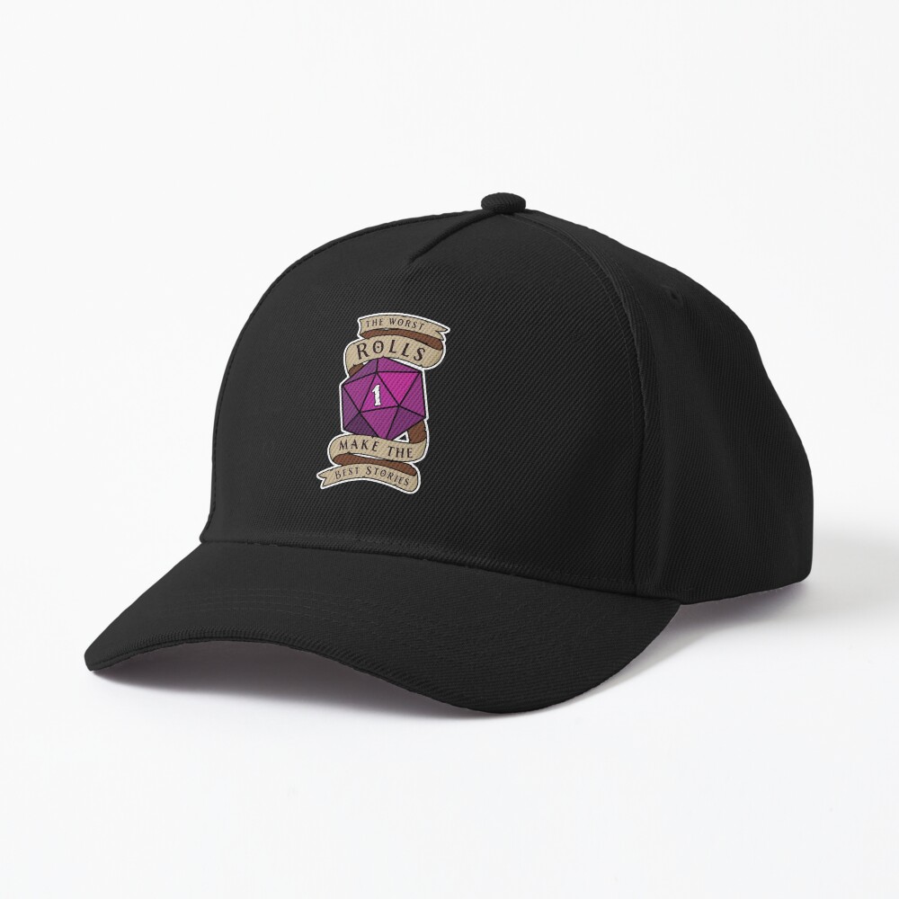Aperçu de l'œuvre Casquette de baseball créée et vendue par SqrlStudios.