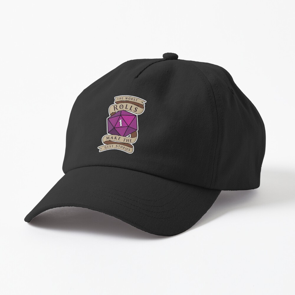 Aperçu de l'œuvre Casquette Dad Hat créée et vendue par SqrlStudios.