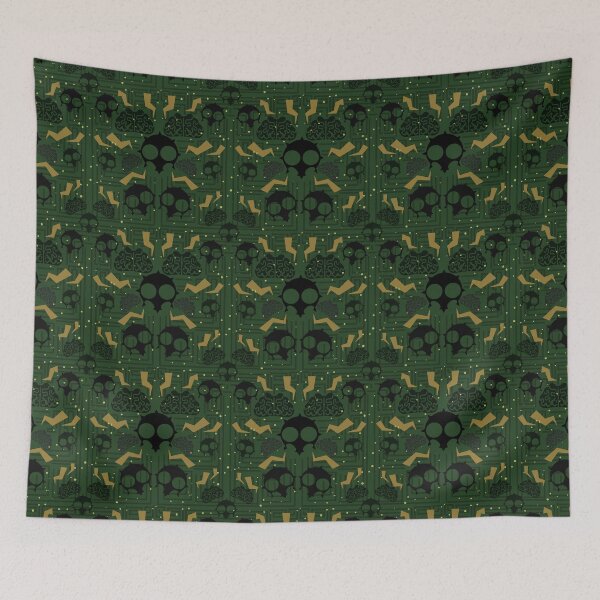 Item preview, doom aspect repeat pattern designed and sold by Bryn Forrester.