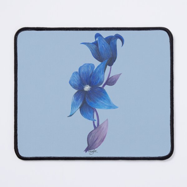 Item preview, blue flower designed and sold by NusyLo.