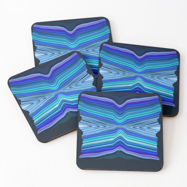 Item preview, Blue distort design designed and sold by Kyradem.