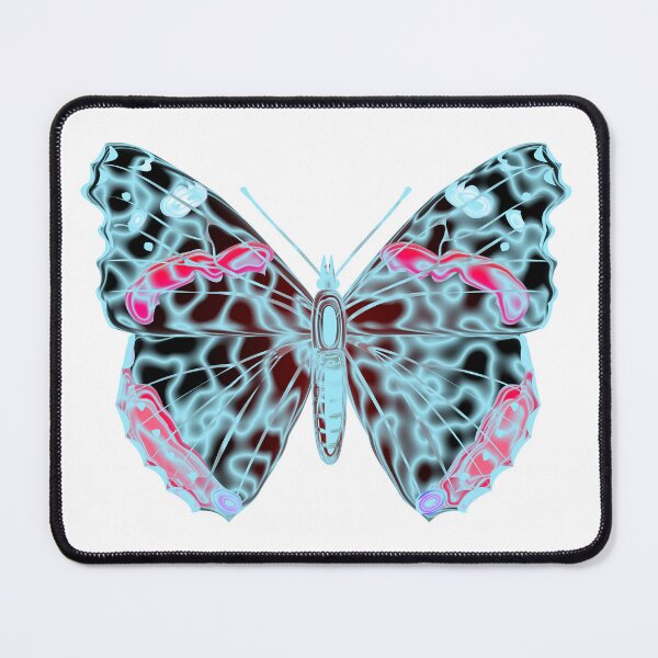 Item preview, Snow marble red admiral butterfly designed and sold by Elonium.