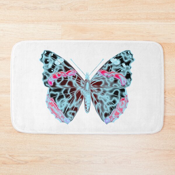 Item preview, Snow marble red admiral butterfly designed and sold by Elonium.