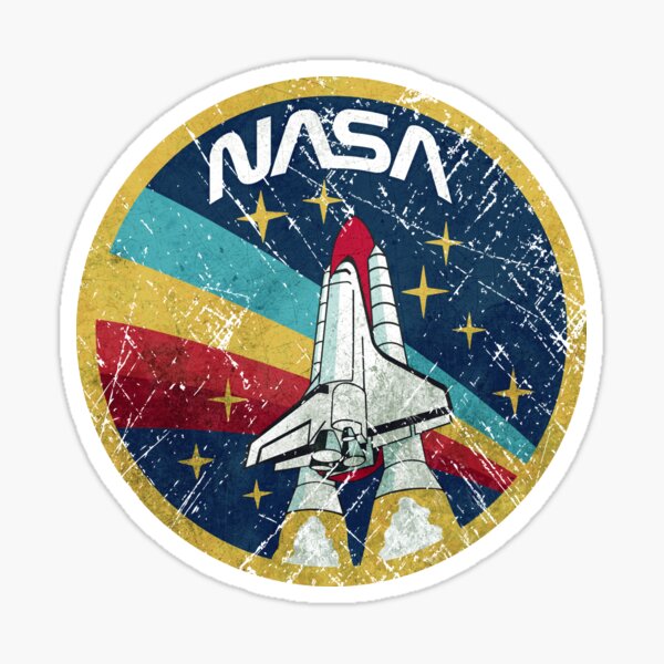 Nasa Vintage Colors V01 Sticker