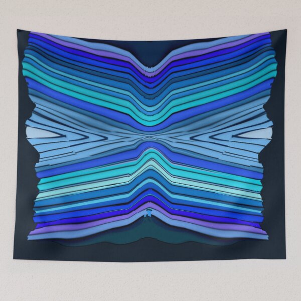Item preview, Blue distort design designed and sold by Kyradem.