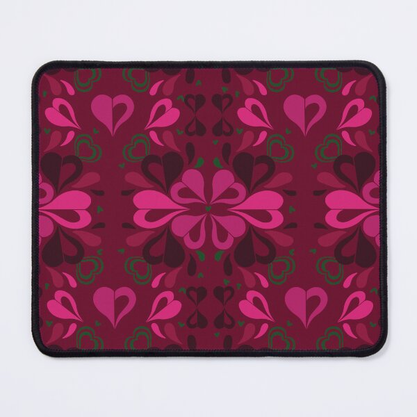 Item preview, heart aspect repeat pattern designed and sold by Bryn Forrester.
