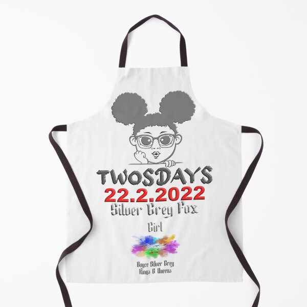 Item preview, Happy Tuesday silver grey fox girl (dark logo on light top) one-time event designed and sold by markyboyce247.