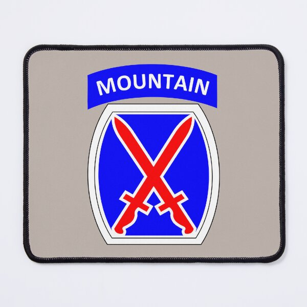 Item preview, 10th Mountain Division (United States) designed and sold by wordwidesymbols.