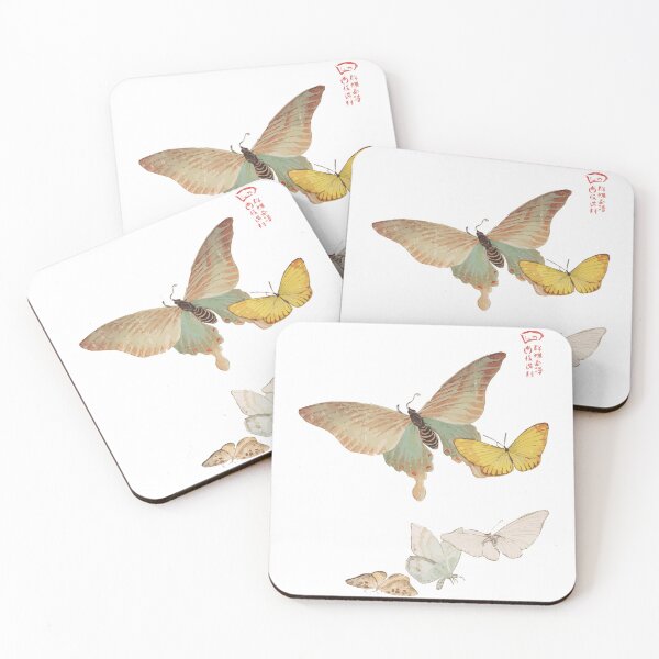 Item preview, Butterflies and Moths / Japanese Painting  designed and sold by MARGARADEPICT.