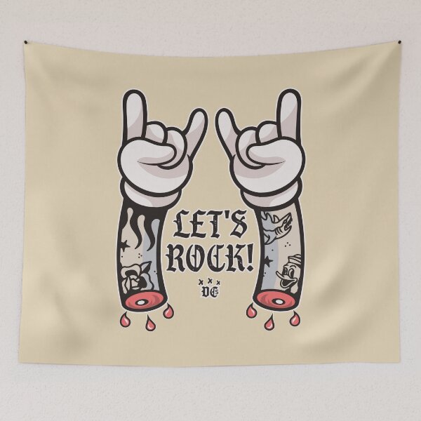 Item preview, Let's Rock designed and sold by DarkCastleShop.