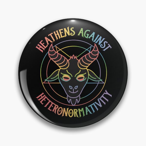 Item preview, Heathens Against Heteronormativity designed and sold by seliemc.