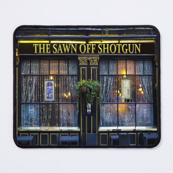 Item preview, Sawn Off Shotgun Pub designed and sold by Londonimages.