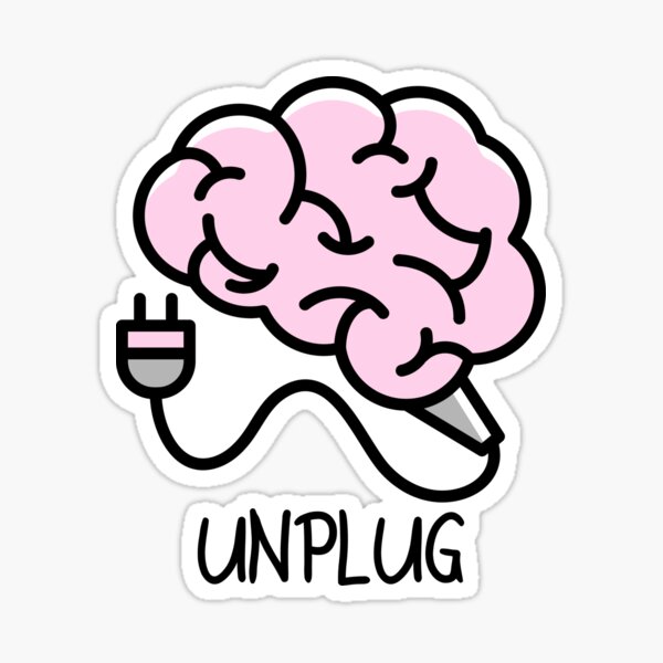 Item preview, Unplug Your Brain designed and sold by Grateful-Fool.