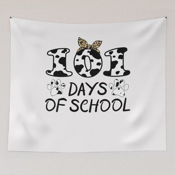 Item preview, 101 Days Of School Dalmatian Leopard Dog Boys Girls Funny 100 Days Of School Dalmation  designed and sold by clothesy7.