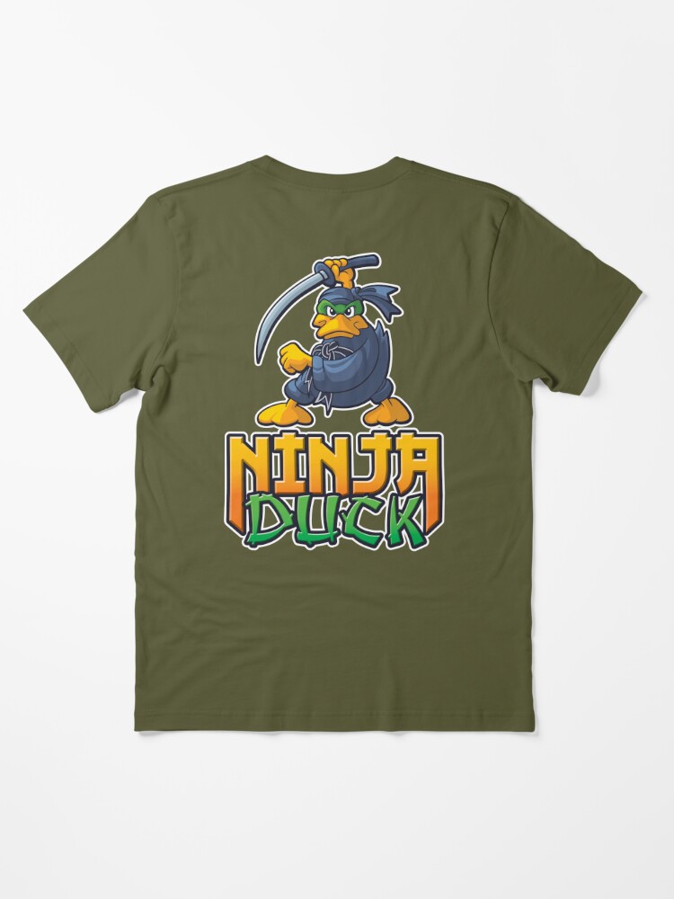 Creative & Funny Duck Shirt Dunin Ninja Duck Ninja T-Shirt M