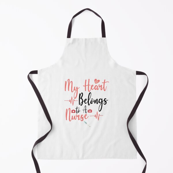 Item preview, My Heart Belongs to a Nurse valentine love RN nursing designed and sold by Laura J Devera ⭐⭐⭐⭐⭐.