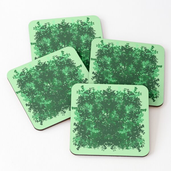 Item preview, Green leaves pattern designed and sold by Kyradem.