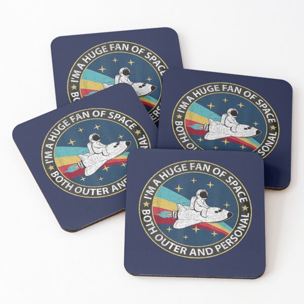 Item preview, Huge Fan of Space Both Outer and Personal Funny  designed and sold by amethystdesign.
