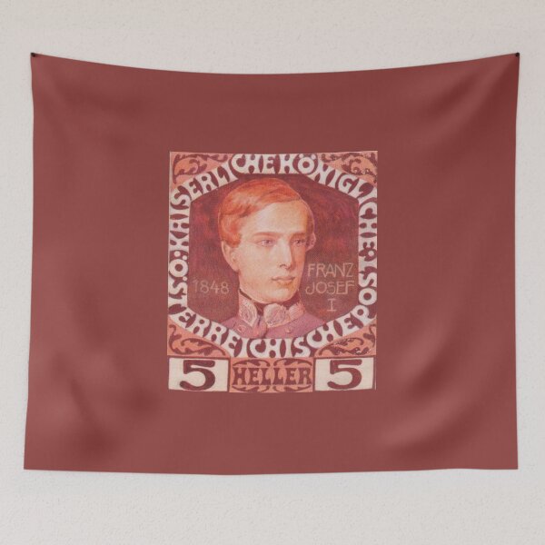Item preview, Koloman Moser - Design for the anniversary stamp with Austrian Emperor Franz Joseph designed and sold by EinsamerBaum.