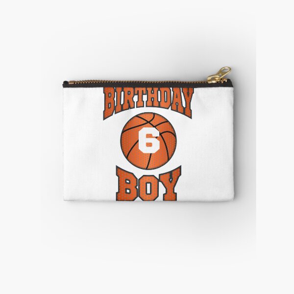 Item preview, 6 Years Old Boy Birthday Basketball designed and sold by larryscott84.