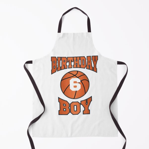 Item preview, 6 Years Old Boy Birthday Basketball designed and sold by larryscott84.