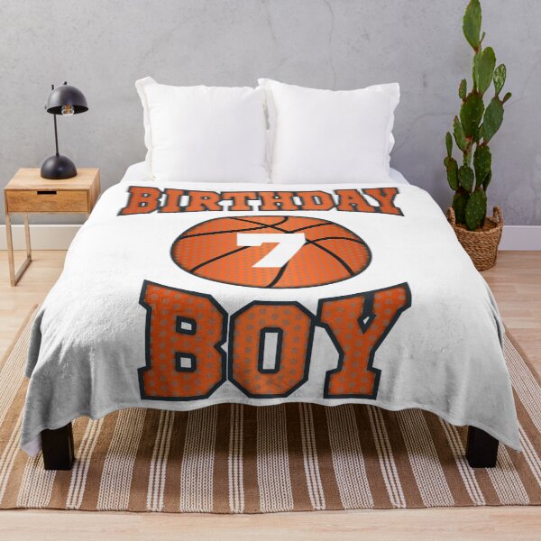 Item preview, 7th Birthday Basketball Boy Turning 7 Years Old designed and sold by larryscott84.