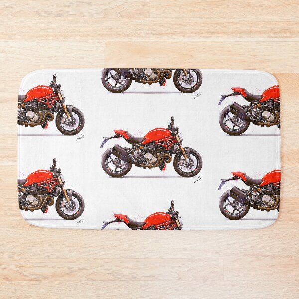 Item preview, Watercolor Naked Motorcycle - original watercolor by Vart. designed and sold by vartstudio.