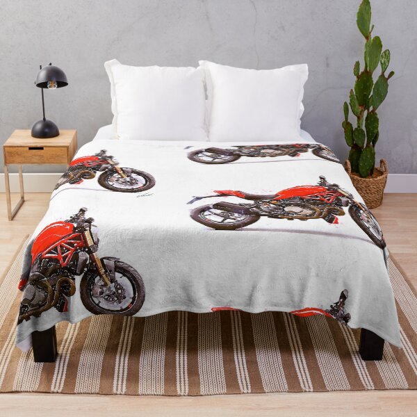 Item preview, Watercolor Naked Motorcycle - original watercolor by Vart. designed and sold by vartstudio.