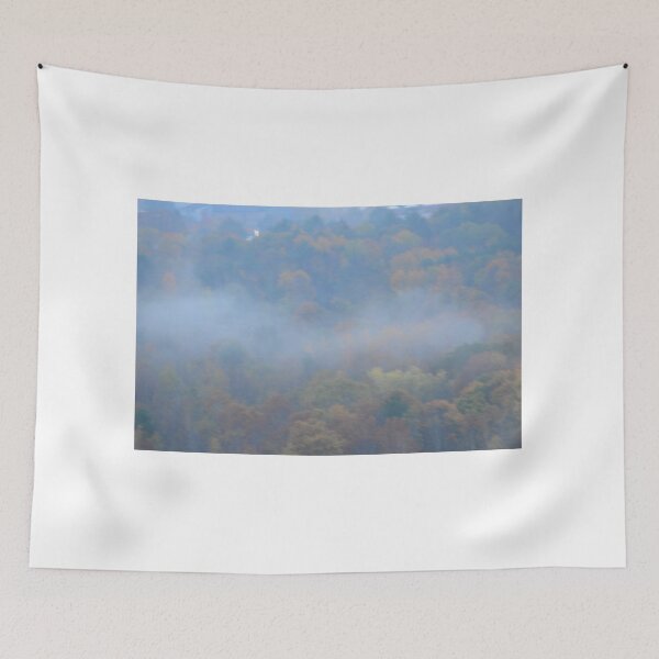 Item preview, Misty autumn trees designed and sold by enchantedvibes.