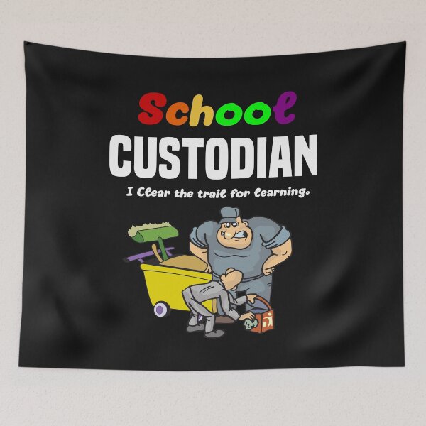 Item preview, Funny School Custodian Back to School Shirt designed and sold by PuPPuB.