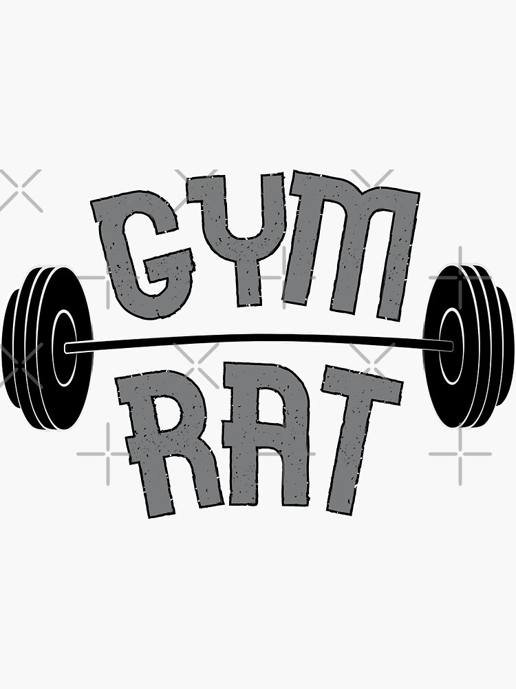 Gym Rat Stickers for Sale