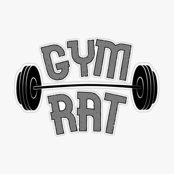 Gym Rat Digital Download Funny Weightlifting Fitness 