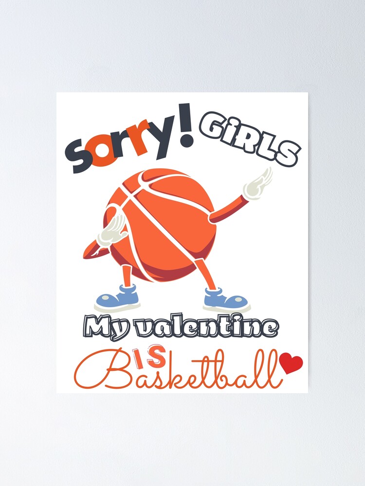 Basketball Fever: A Colorful Design Poster for Sale by retro-typo