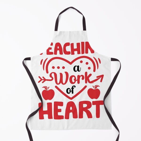 Item preview, Teaching is a Work of Heart Teacher Gift - Valentines Funny Women Men Teacher designed and sold by charaf19.
