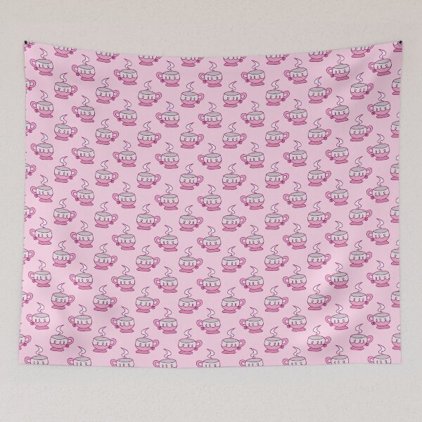 Item preview, Pink Teacup Pattern designed and sold by SaradaBoru.