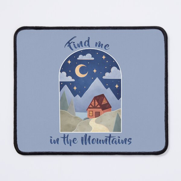 Item preview, Find me in the Mountains Watercolor designed and sold by HeySpiritAnimal.