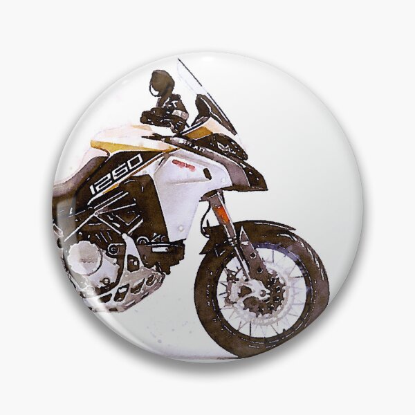 Item preview, Watercolor Adventure Enduro Italian Motorcycle - original watercolor by Vart. designed and sold by vartstudio.