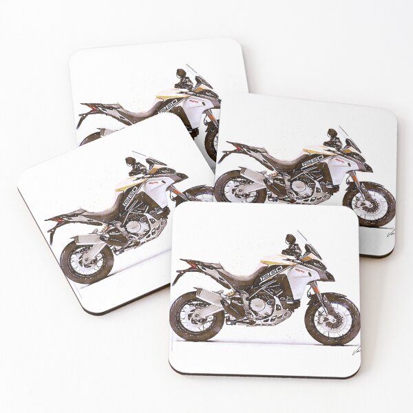 Item preview, Watercolor Adventure Enduro Italian Motorcycle - original watercolor by Vart. designed and sold by vartstudio.