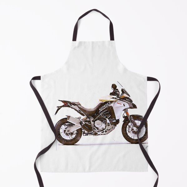 Item preview, Watercolor Adventure Enduro Italian Motorcycle - original watercolor by Vart. designed and sold by vartstudio.